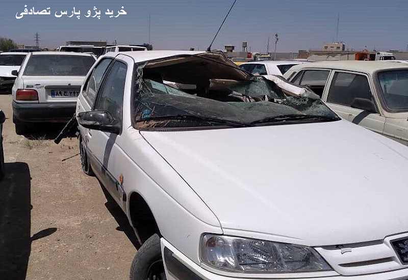 قیمت پژو پارس تصادفی سال