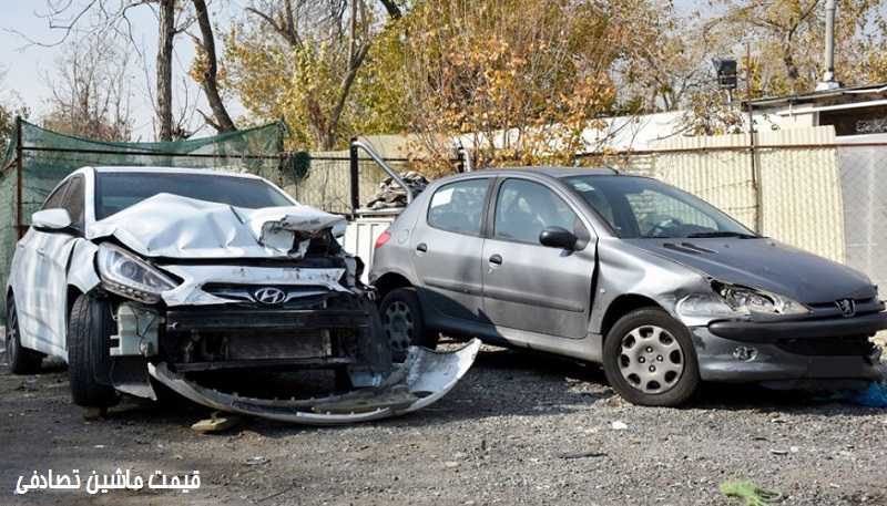 قیمت ماشین های تصادفی