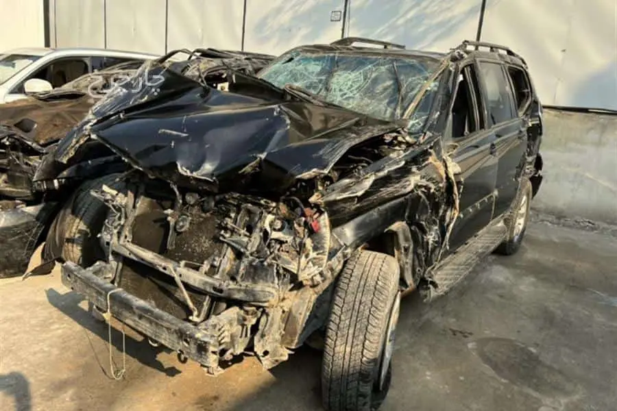 پرادو تصادفی - PRADO خسارت دیده